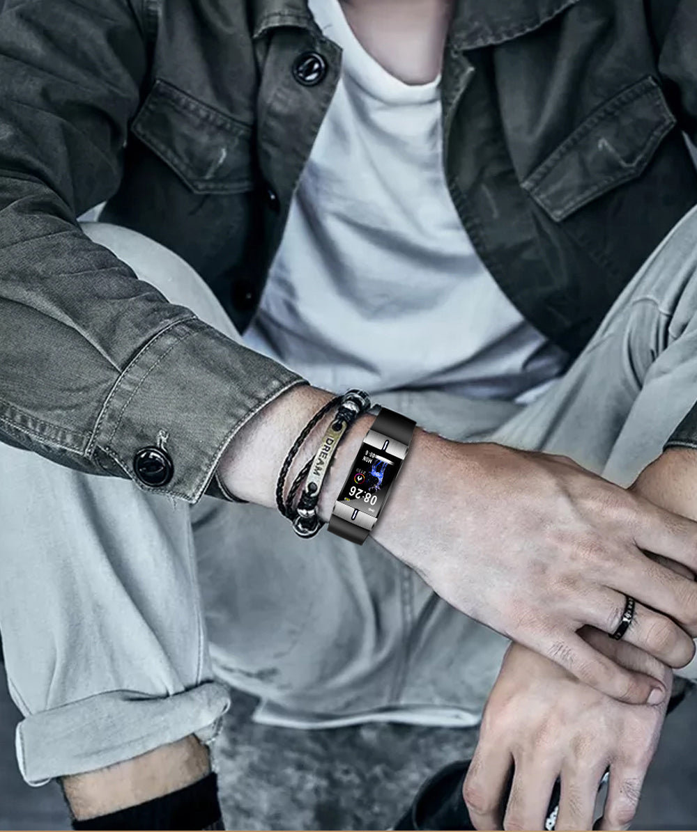 MAXCOM FW34 Silver Smartwatch – Compatto, Leggero e con Monitoraggio Attività Completo
