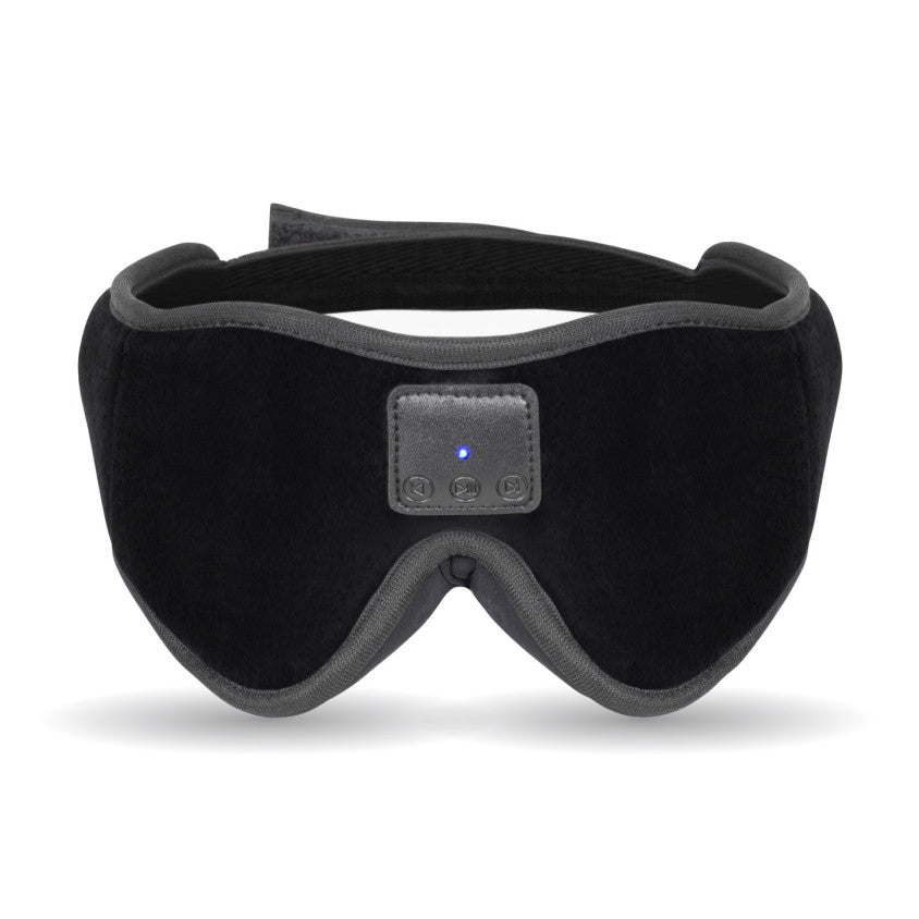 DELTA Bluetooth Compatible Earphones Sleeping Mask Black – Maschera Sonno con Auricolari Bluetooth Integrati
