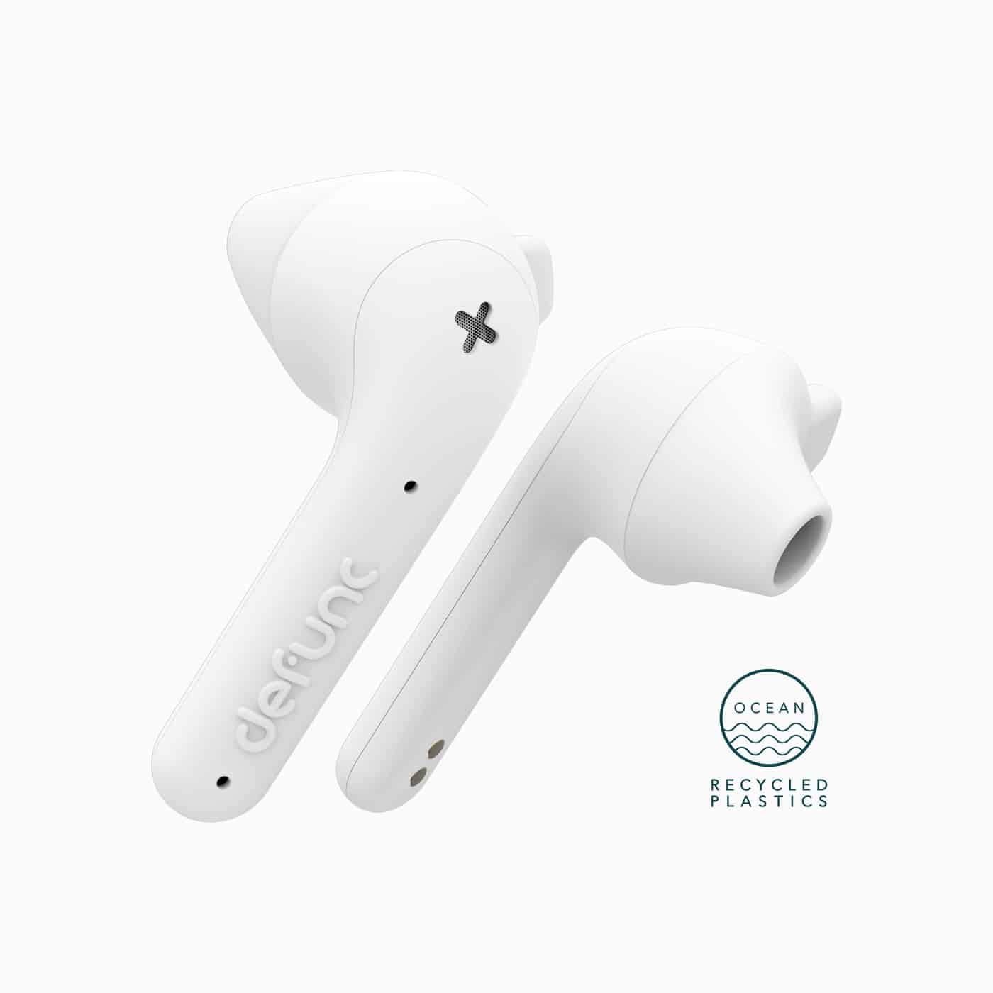 Defunc TRUE BASIC II White – Auricolari Wireless Bluetooth True Wireless Bianchi