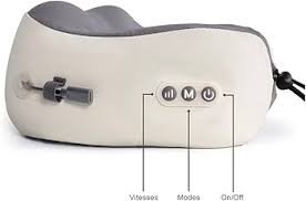 LIVOO DOS203 – Cuscino Massaggiante Riscaldato Wireless con Memory Foam