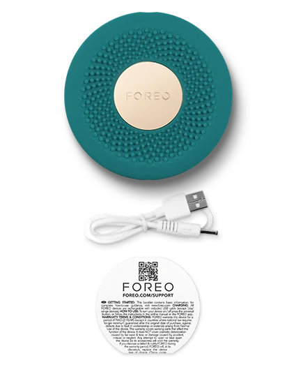 FOREO UFO™ 3 Go Evergreen – Dispositivo Smart per Maschere Viso con LED e Termoterapia