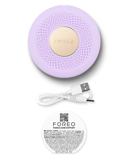 FOREO UFO™ 3 Go Lavender – Dispositivo Smart per Maschere Viso con LED e Termoterapia