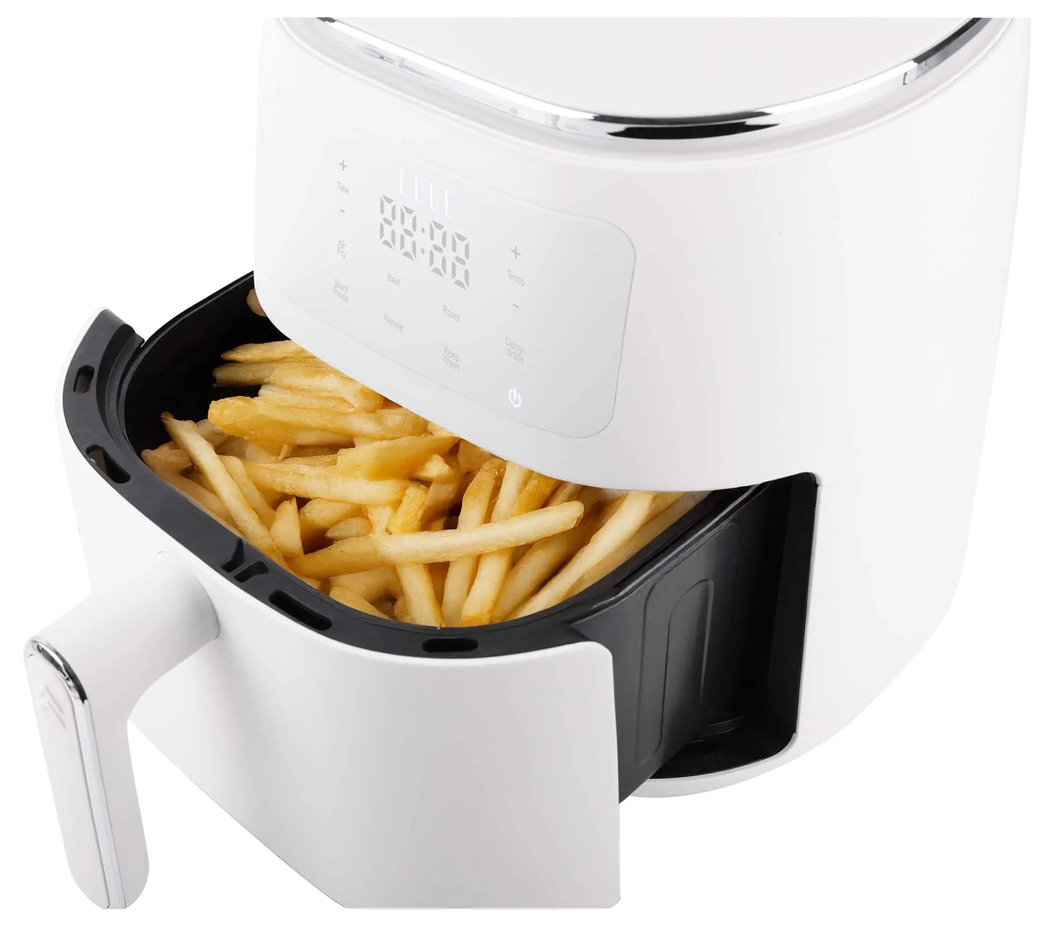 ELLE Panache 5.0L Digital Air Fryer – Friggitrice ad Aria con Display Touch e Cottura Smart