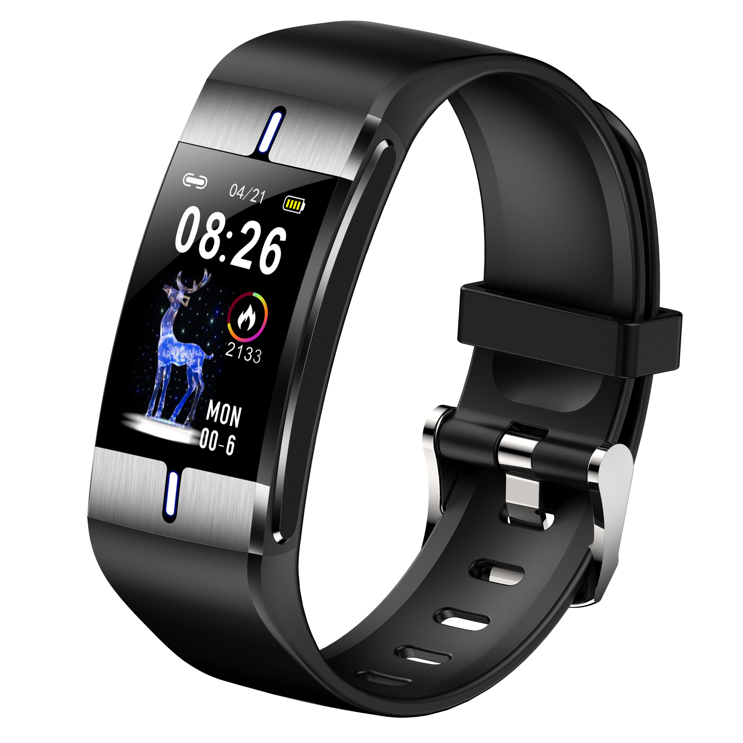 MAXCOM FW34 Silver Smartwatch – Compatto, Leggero e con Monitoraggio Attività Completo