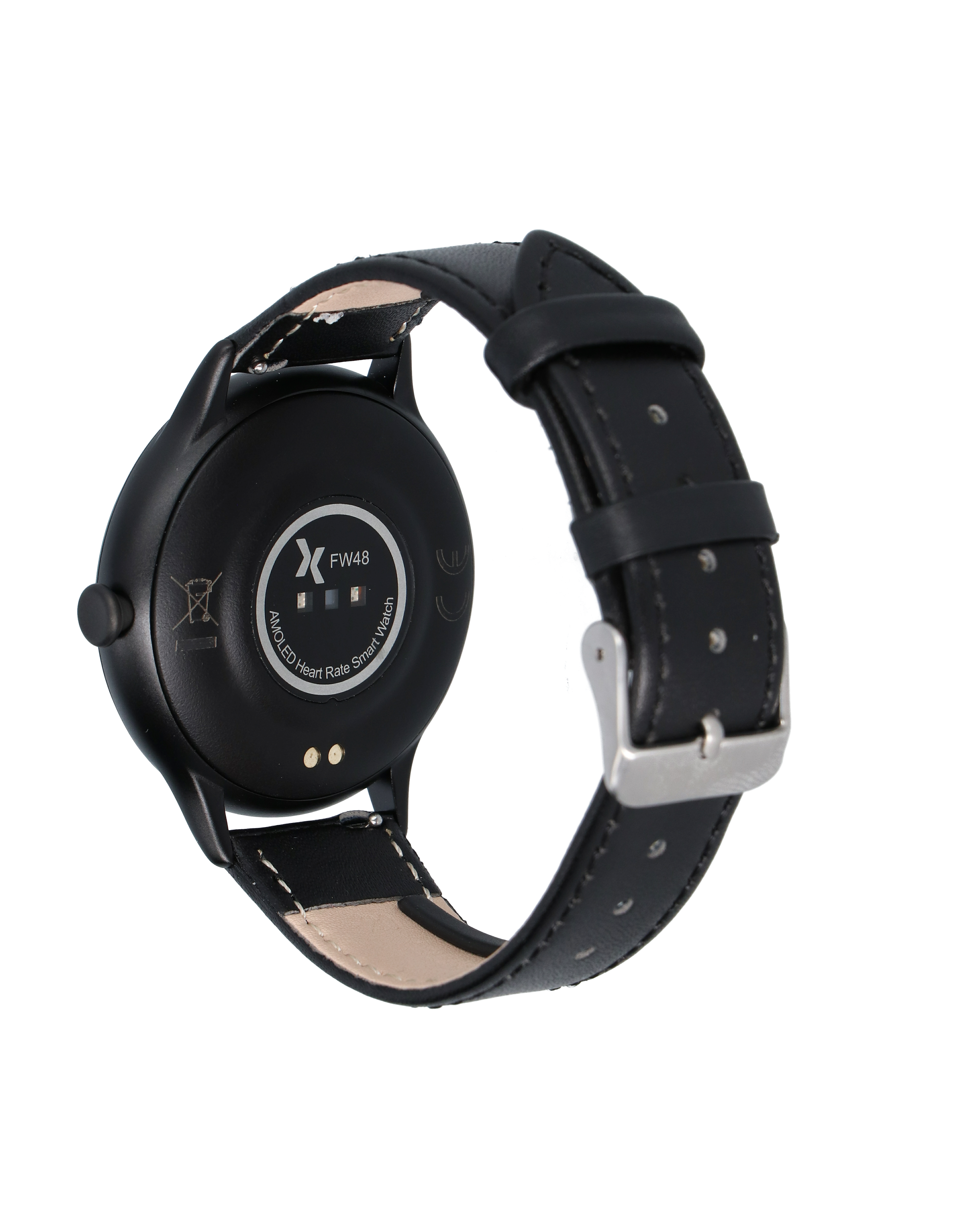 MAXCOM FW48 Vanad Smartwatch Nero Opaco – AMOLED 1.32” e Funzioni Smart Avanzate