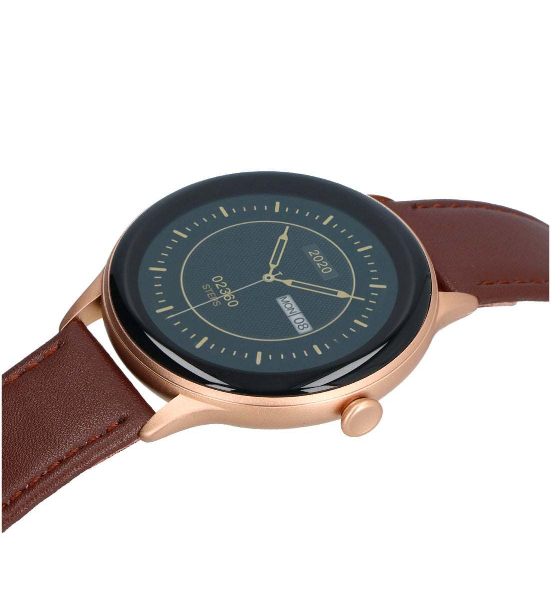 MAXCOM FW48 Vanad Gold Smartwatch – AMOLED 1.32” e Design Elegante ad Alto Contrasto