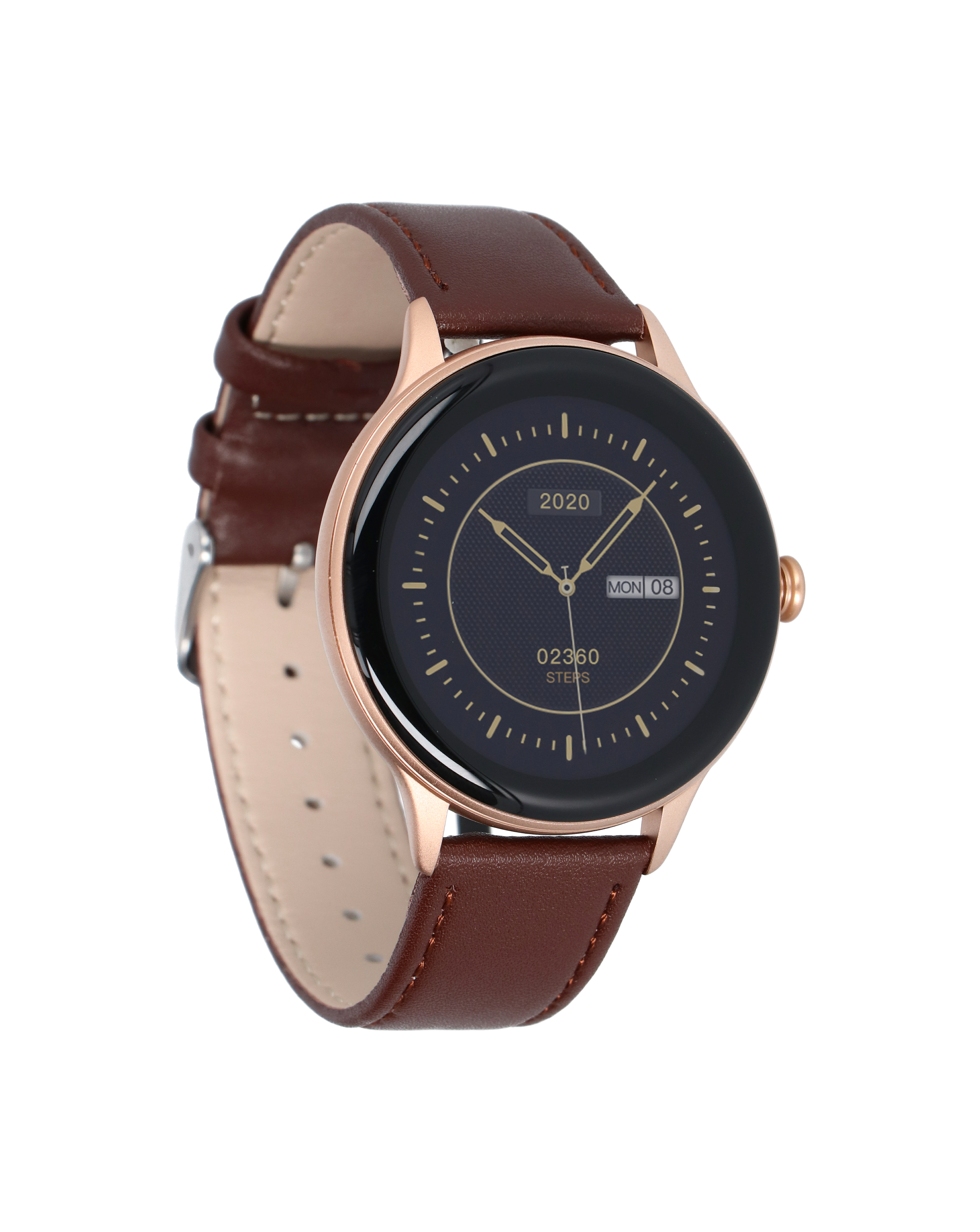 MAXCOM FW48 Vanad Gold Smartwatch – AMOLED 1.32” e Design Elegante ad Alto Contrasto