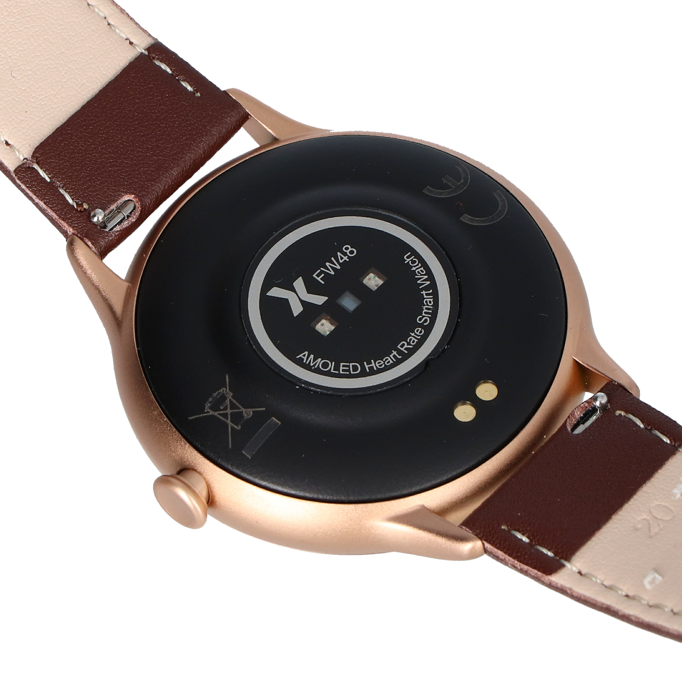 MAXCOM FW48 Vanad Gold Smartwatch – AMOLED 1.32” e Design Elegante ad Alto Contrasto