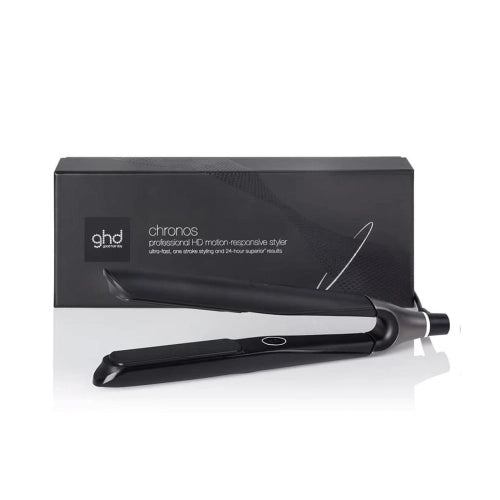 ghd Chronos – Piastra Capelli Professionale Nera con Tecnologia HD Motion-Responsive™
