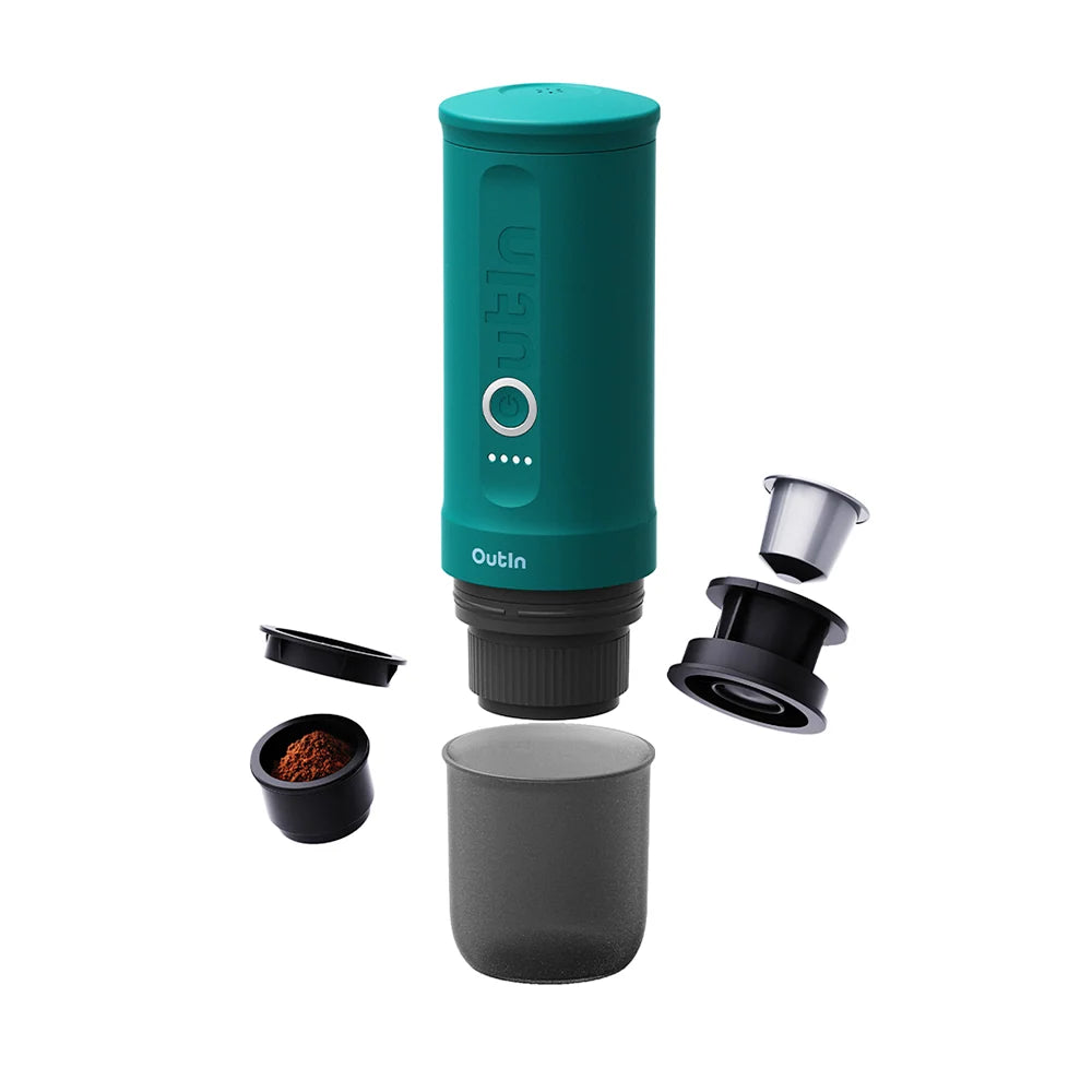 OutIn Nano – Macchina da Caffè Espresso Portatile Elettrica con Riscaldamento