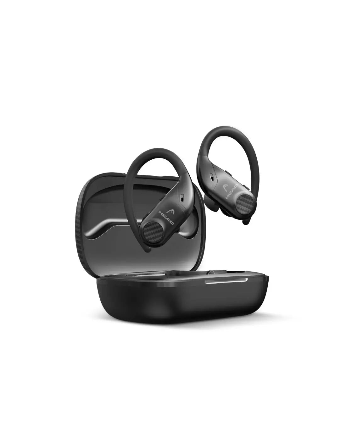 HEAD Flex Hooks HDTW03 – Auricolari Wireless Sportivi con Gancio, IPX7 e 40 Ore di Autonomia