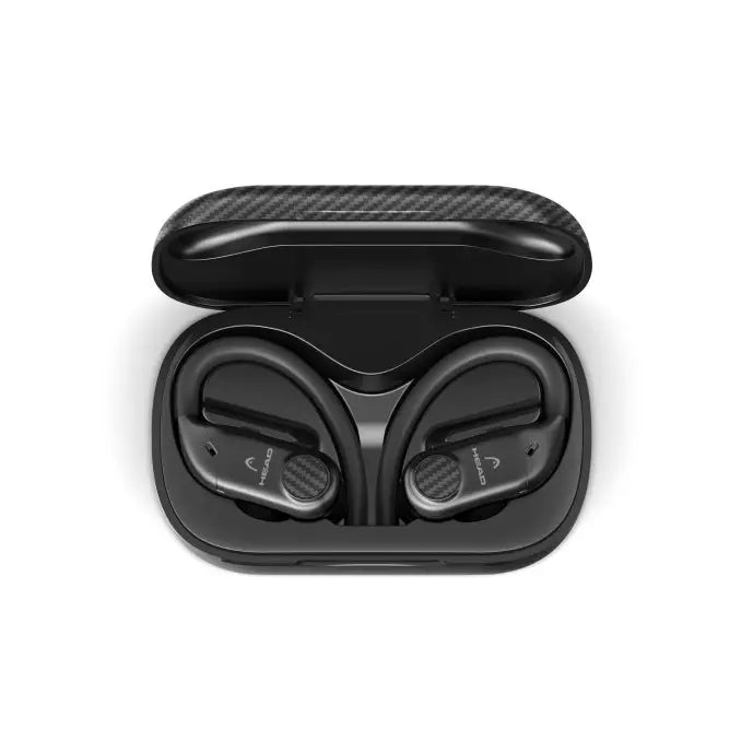 HEAD Flex Hooks HDTW03 – Auricolari Wireless Sportivi con Gancio, IPX7 e 40 Ore di Autonomia