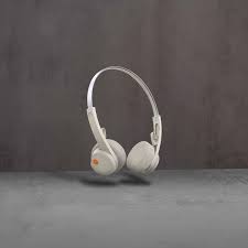 MONDO by Defunc Freestyle Headphones Beige – Cuffie Wireless On-Ear Retro Bluetooth