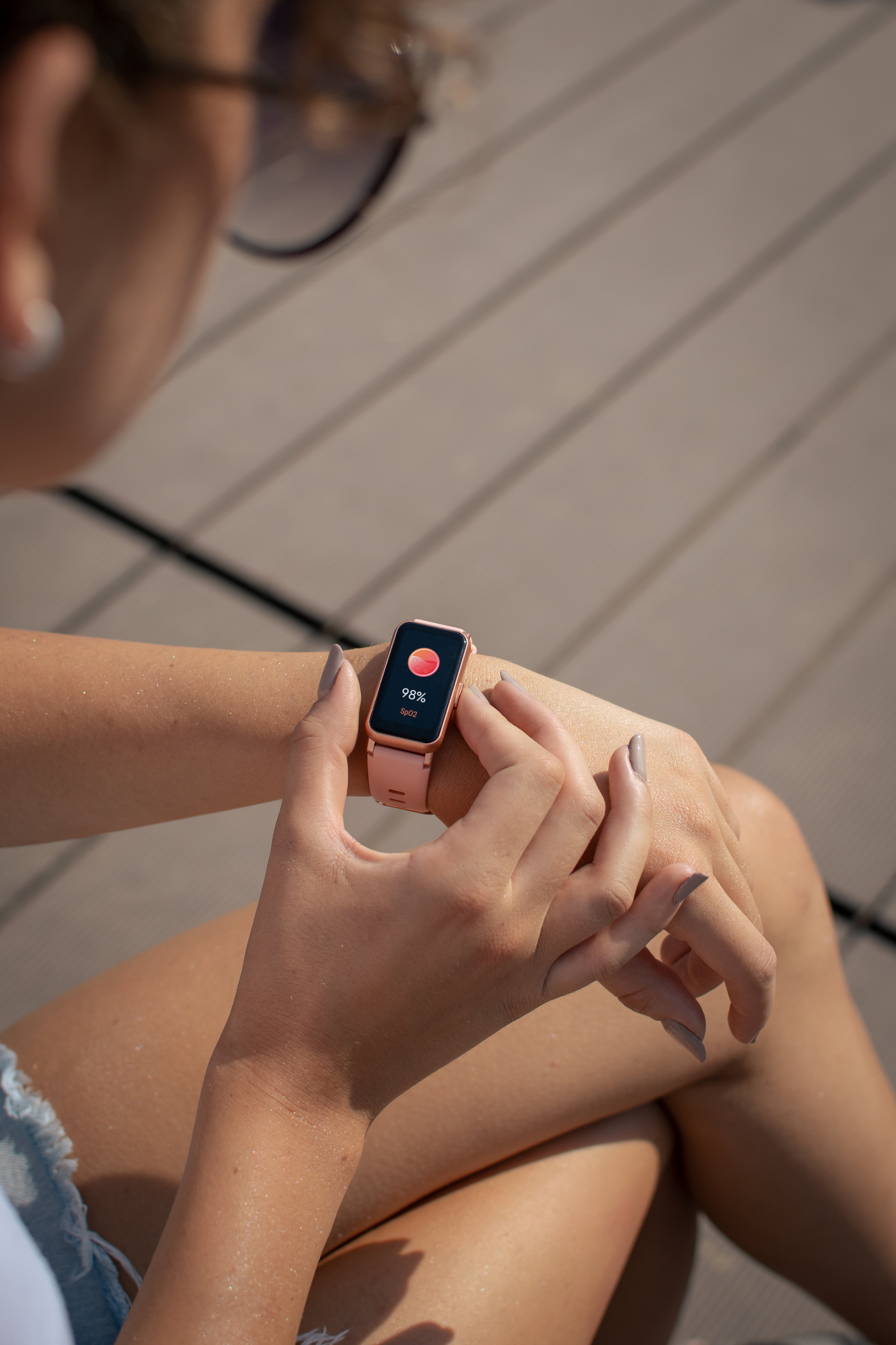 MAXCOM FW53 Nitro Smartwatch Rosa – GPS Integrato e Design Leggero per Uso Quotidiano