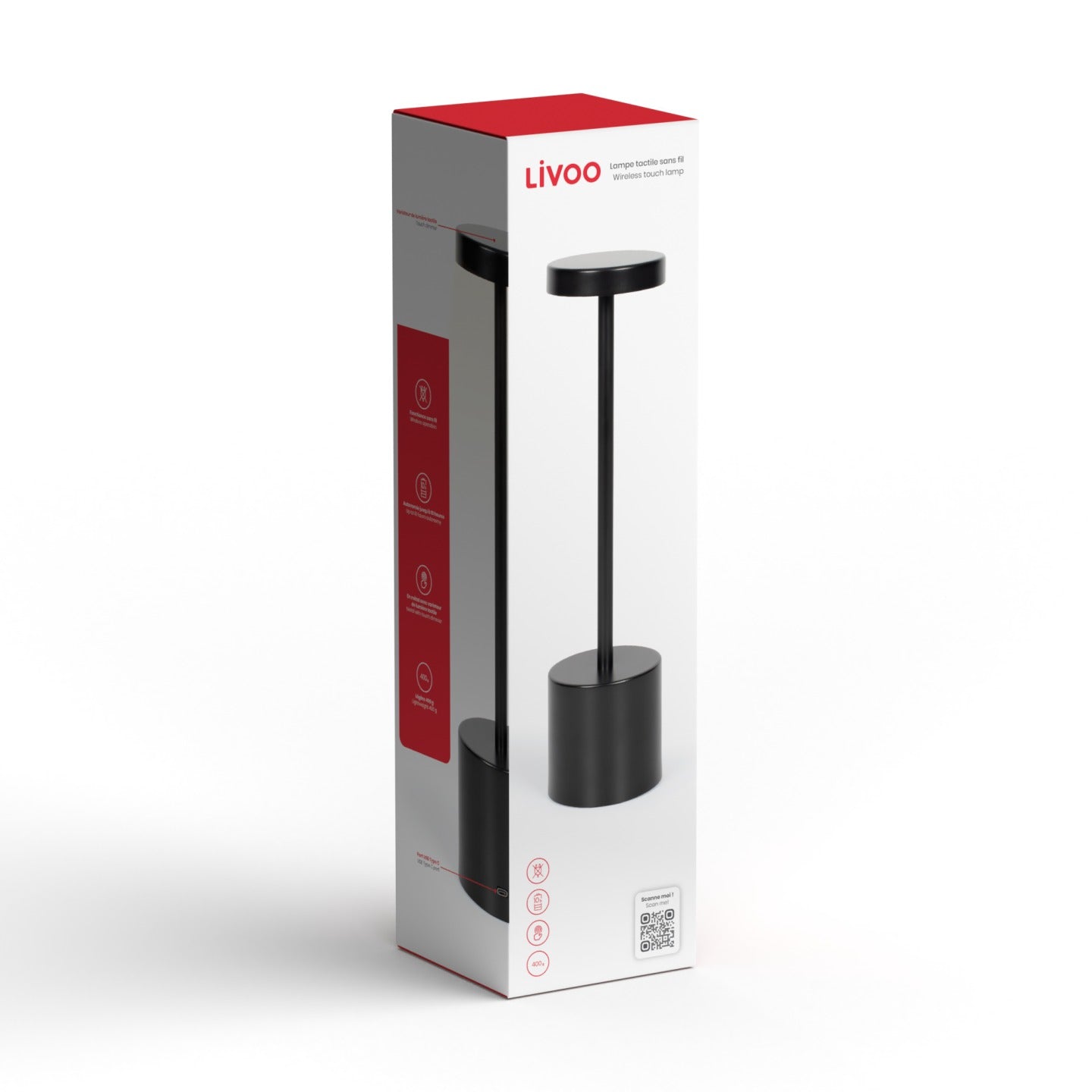 Livoo Wireless touch lamp