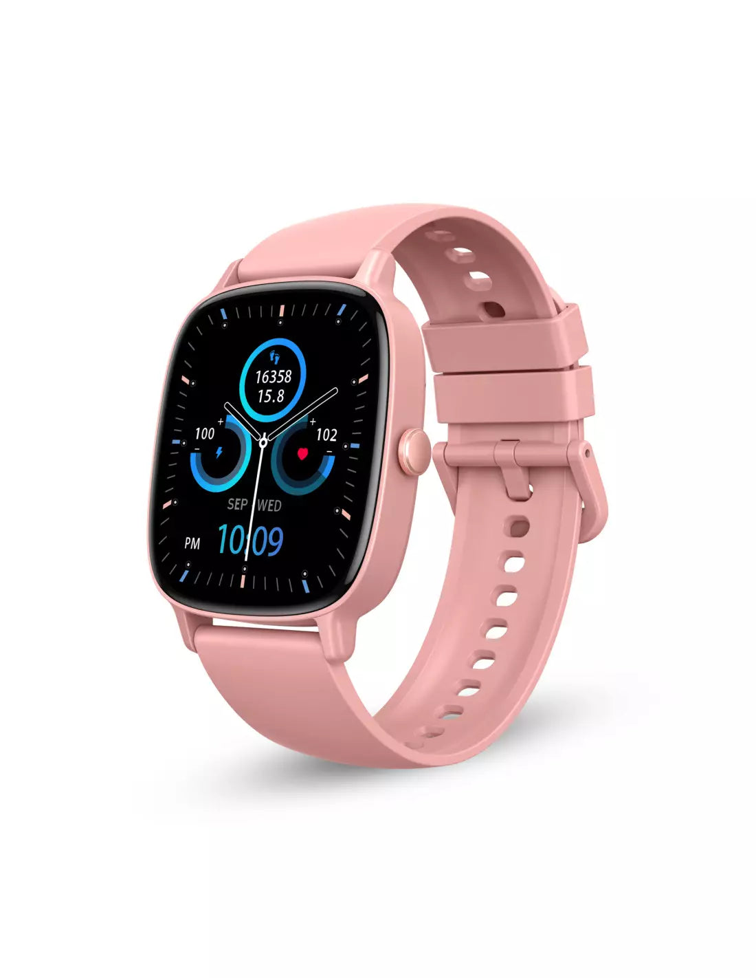 KSIX Pulse Rosa – Smartwatch TFT 1,83" con Chiamate Bluetooth, oltre 100 Modalità Sport e IP68