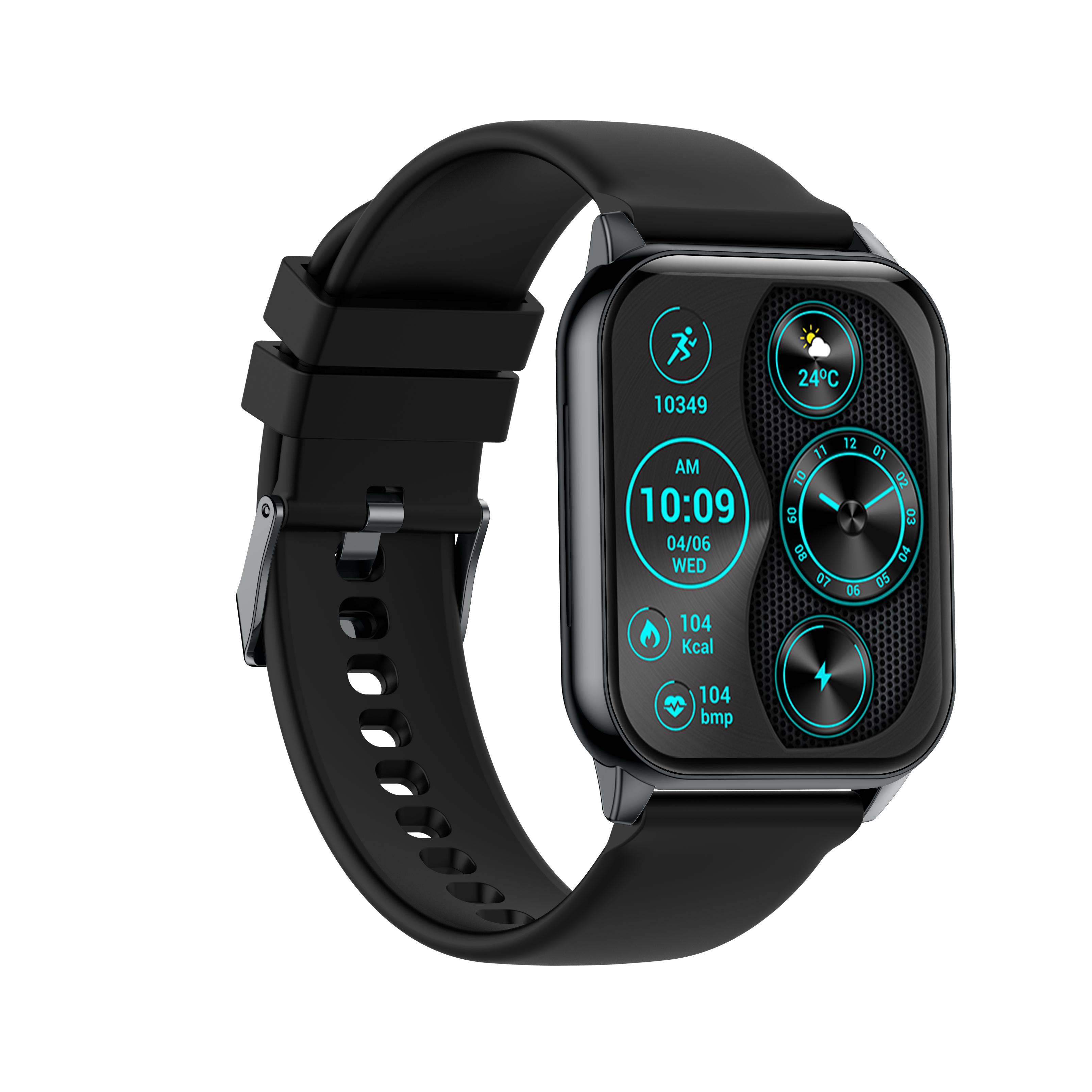 MAXCOM FW25 Arsen Pro Smartwatch Nero opaco– Orologio Intelligente con Monitoraggio Attività e Notifiche