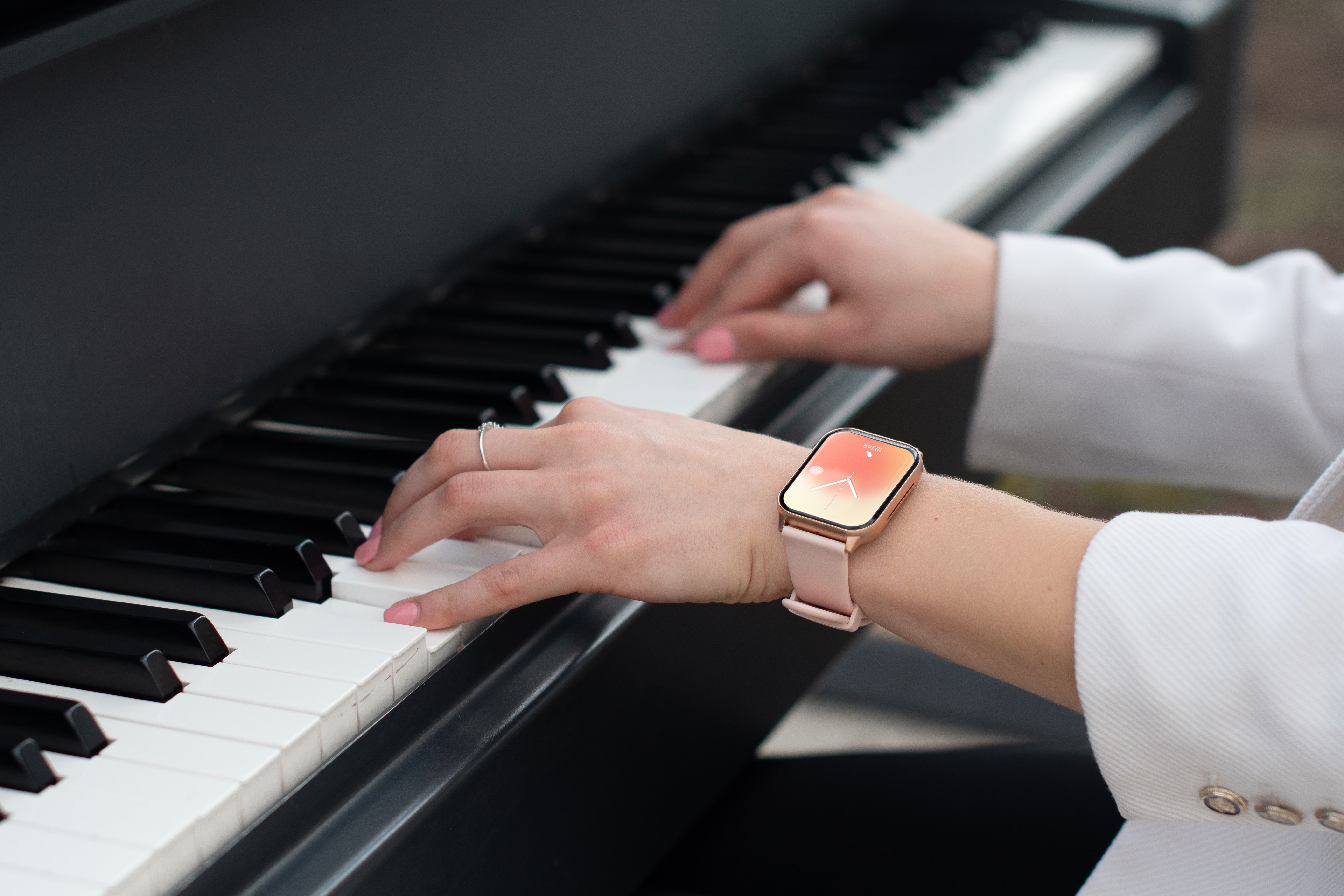 MAXCOM FW25 Arsen Pro Smartwatch Oro opaco– Orologio Intelligente con Monitoraggio Attività e Notifiche (Copia)