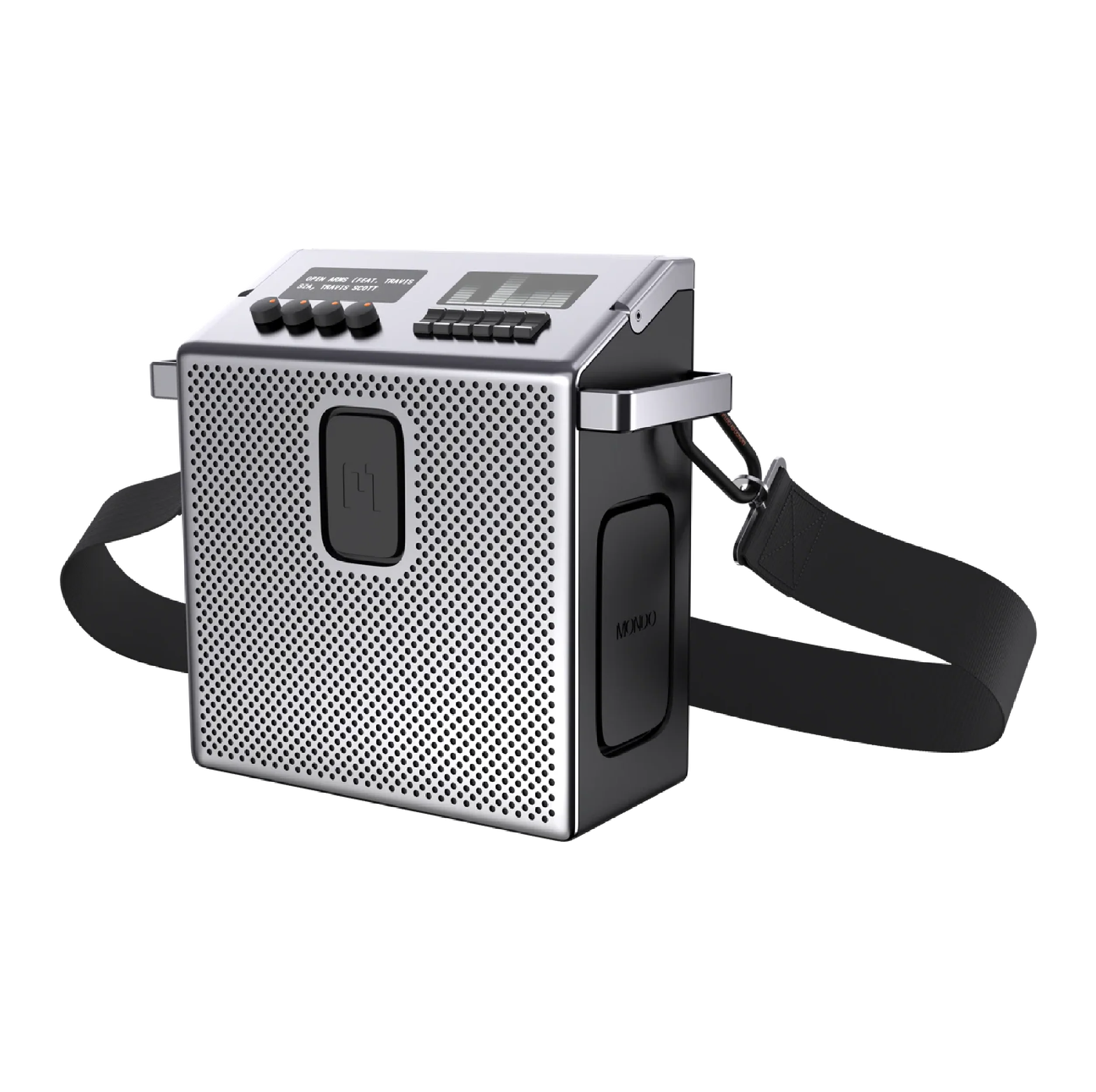 MONDO by Defunc BT Speaker Medium Grey – Speaker Bluetooth Wireless Metal Grey