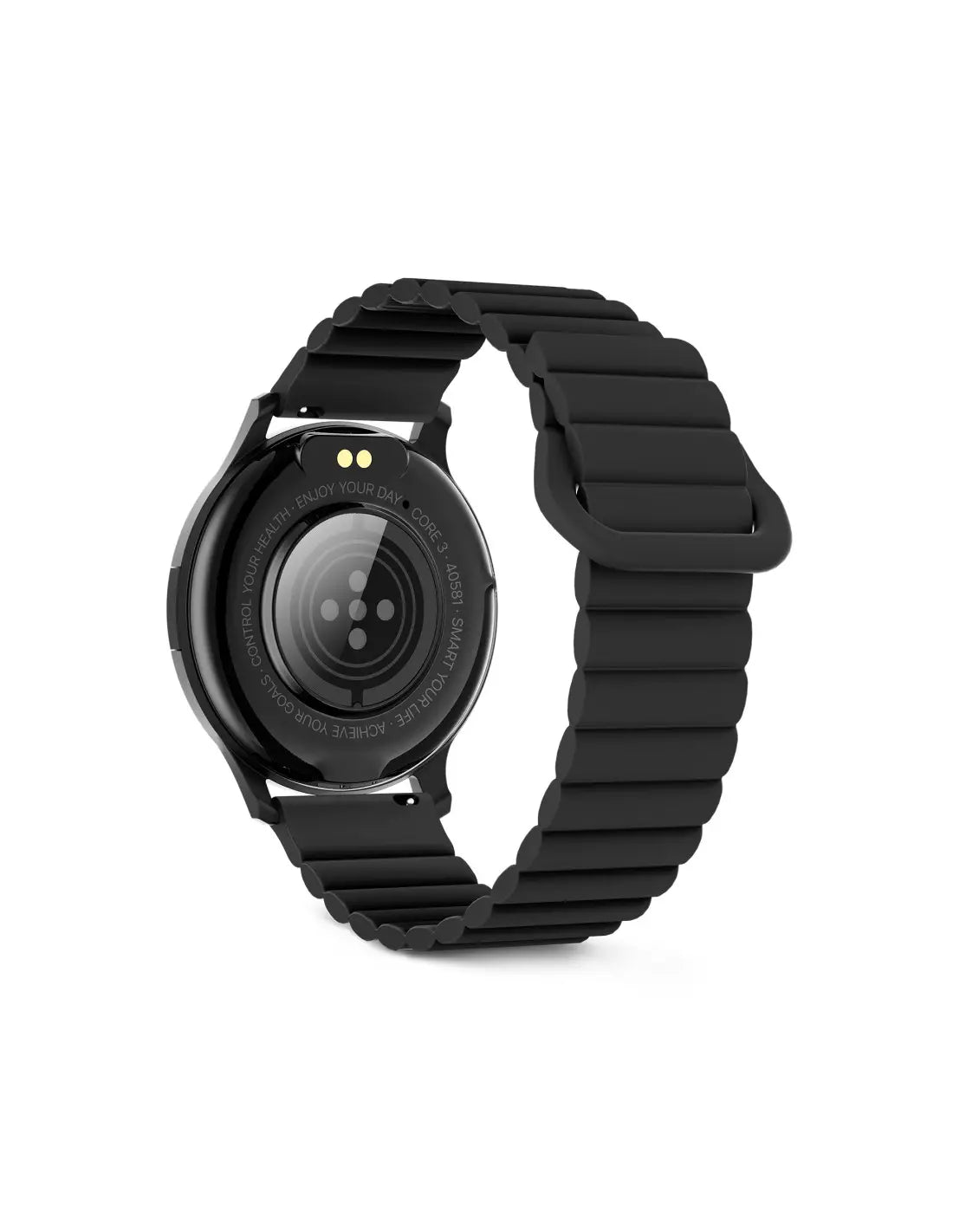 KSIX Core 3 Nero – Smartwatch AMOLED 1,32" con Chiamate Bluetooth, IP67 e Cinturino Magnetico