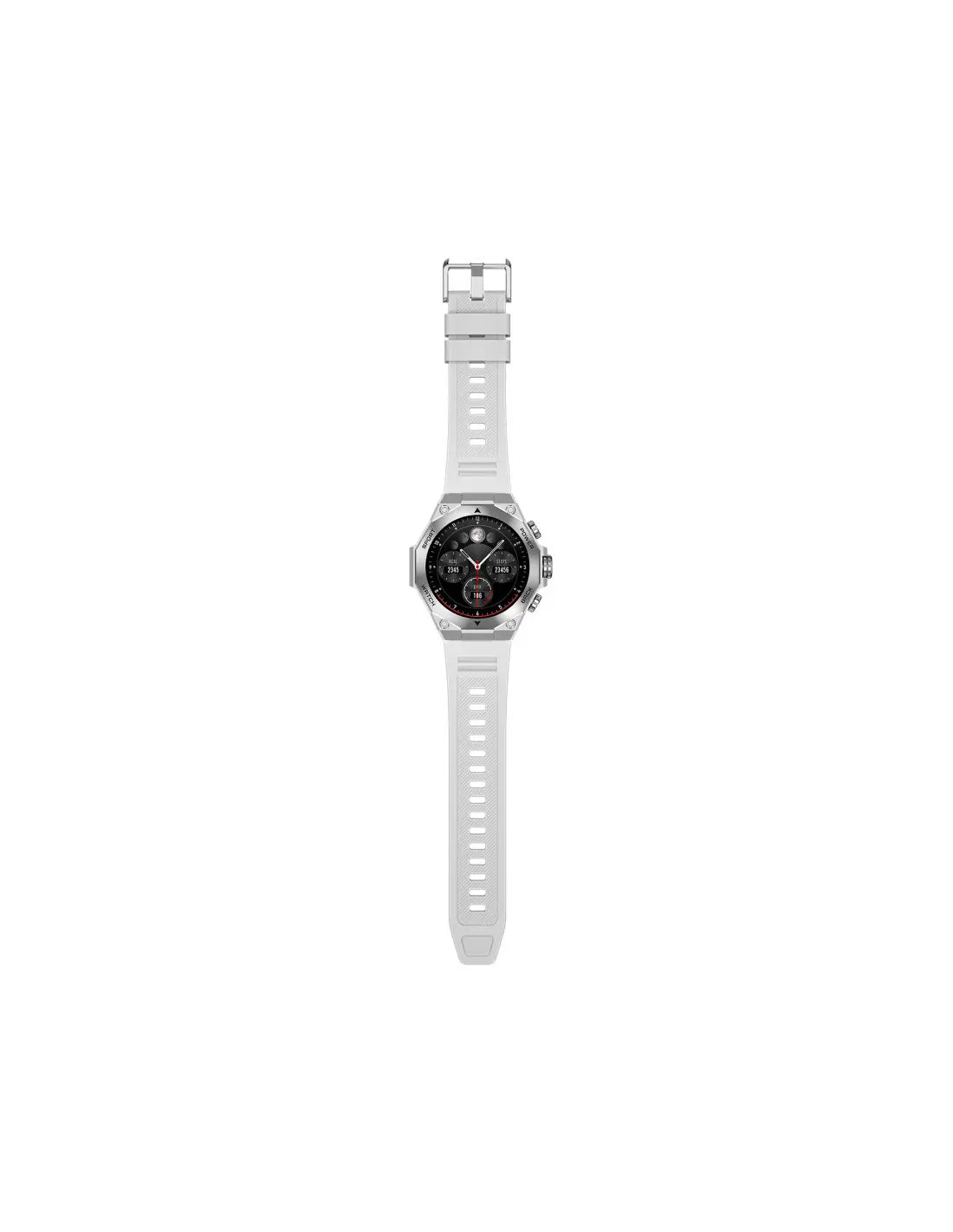 KSIX Titanium Silver – Smartwatch AMOLED 1,43" con 2 Cinturini, Chiamate Bluetooth e IP67