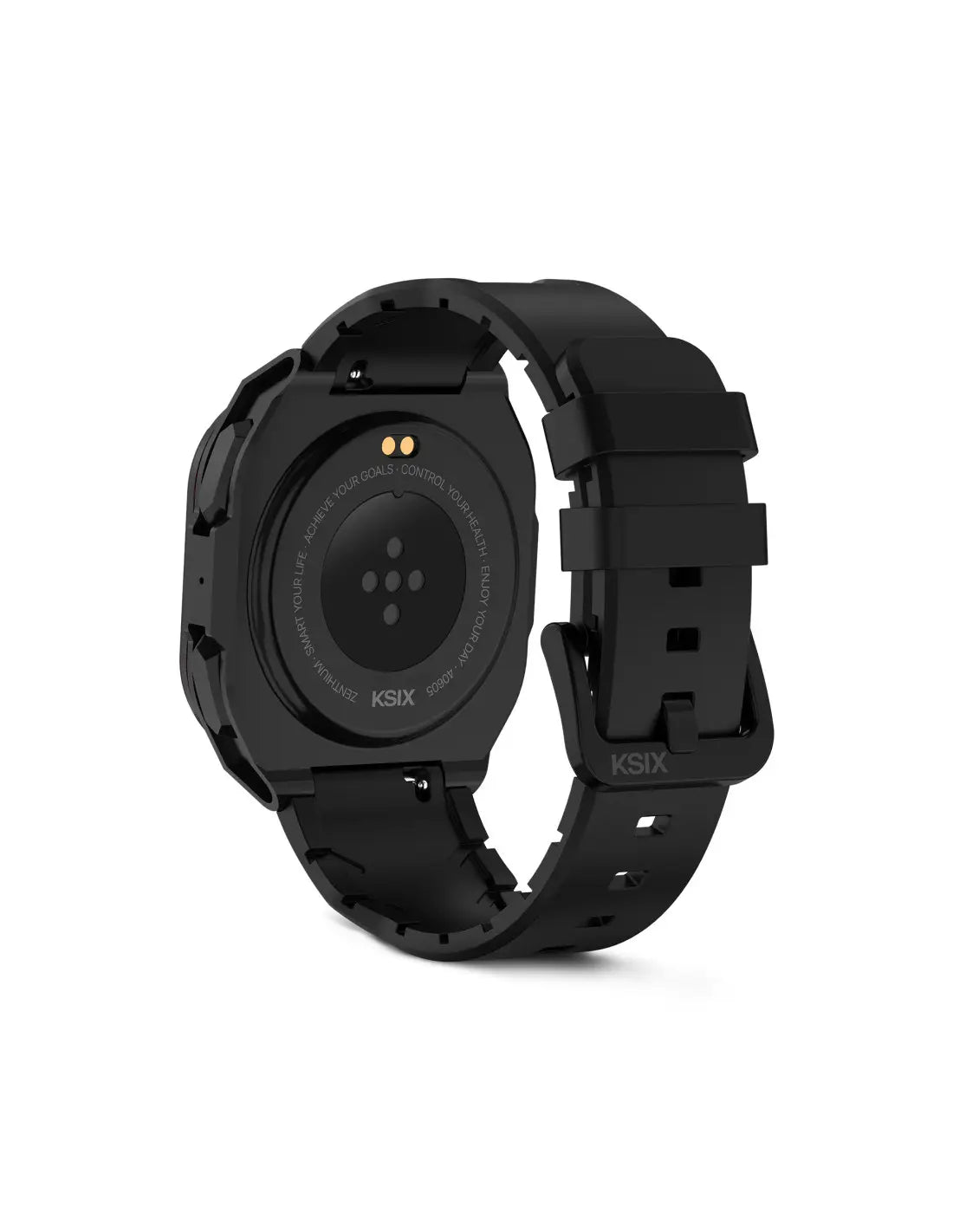KSIX Zenthium Nero – Smartwatch AMOLED 1,32" con Chiamate Bluetooth, IP68 e Autonomia fino a 7 Giorni