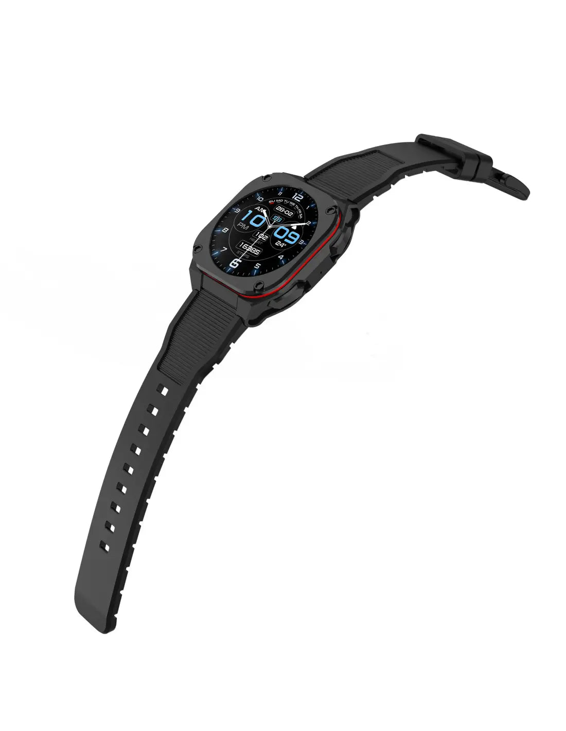 KSIX Zenthium Nero – Smartwatch AMOLED 1,32" con Chiamate Bluetooth, IP68 e Autonomia fino a 7 Giorni