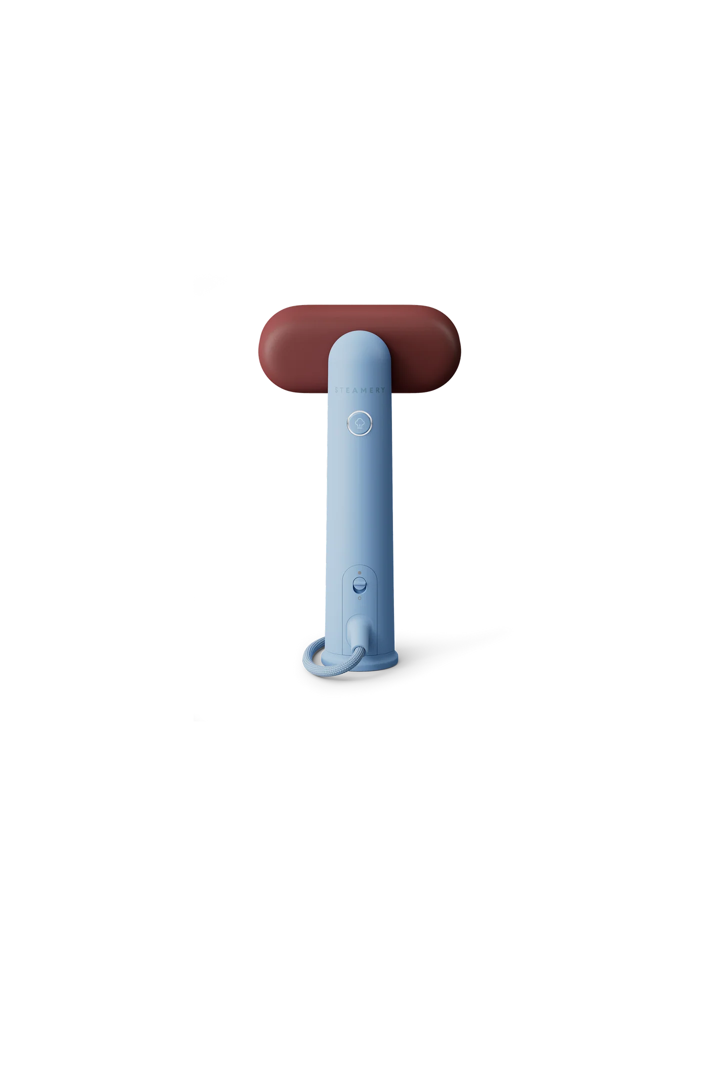 Steamery Stockholm Cirrus Lite Travel Steamer Sky & Terra – Stiratore Verticale Portatile Sky Blue e Terra