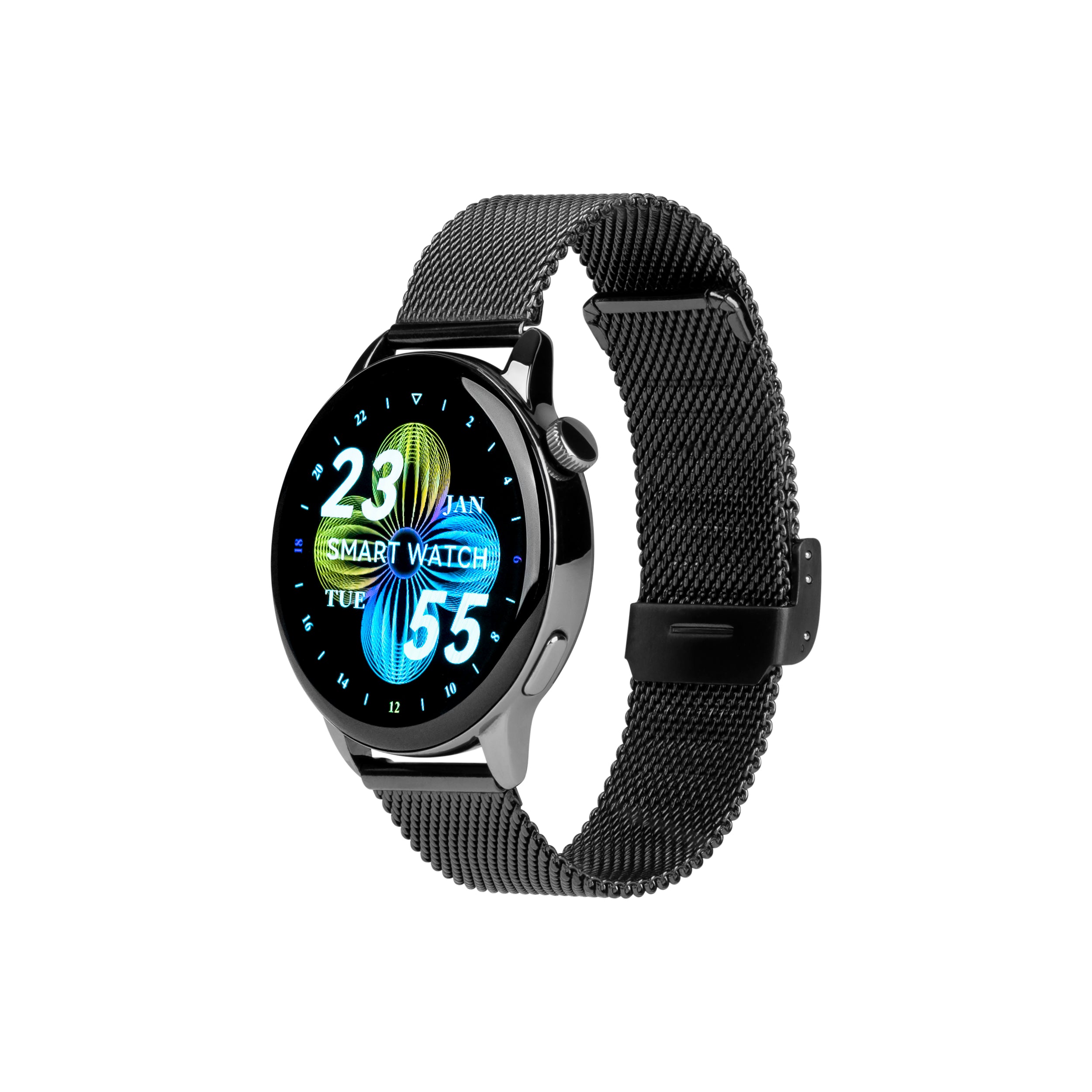 MAXCOM FW58 Vanad Pro Smartwatch Nero – AMOLED 1.3” con Chiamate Bluetooth e Monitoraggio Avanzato