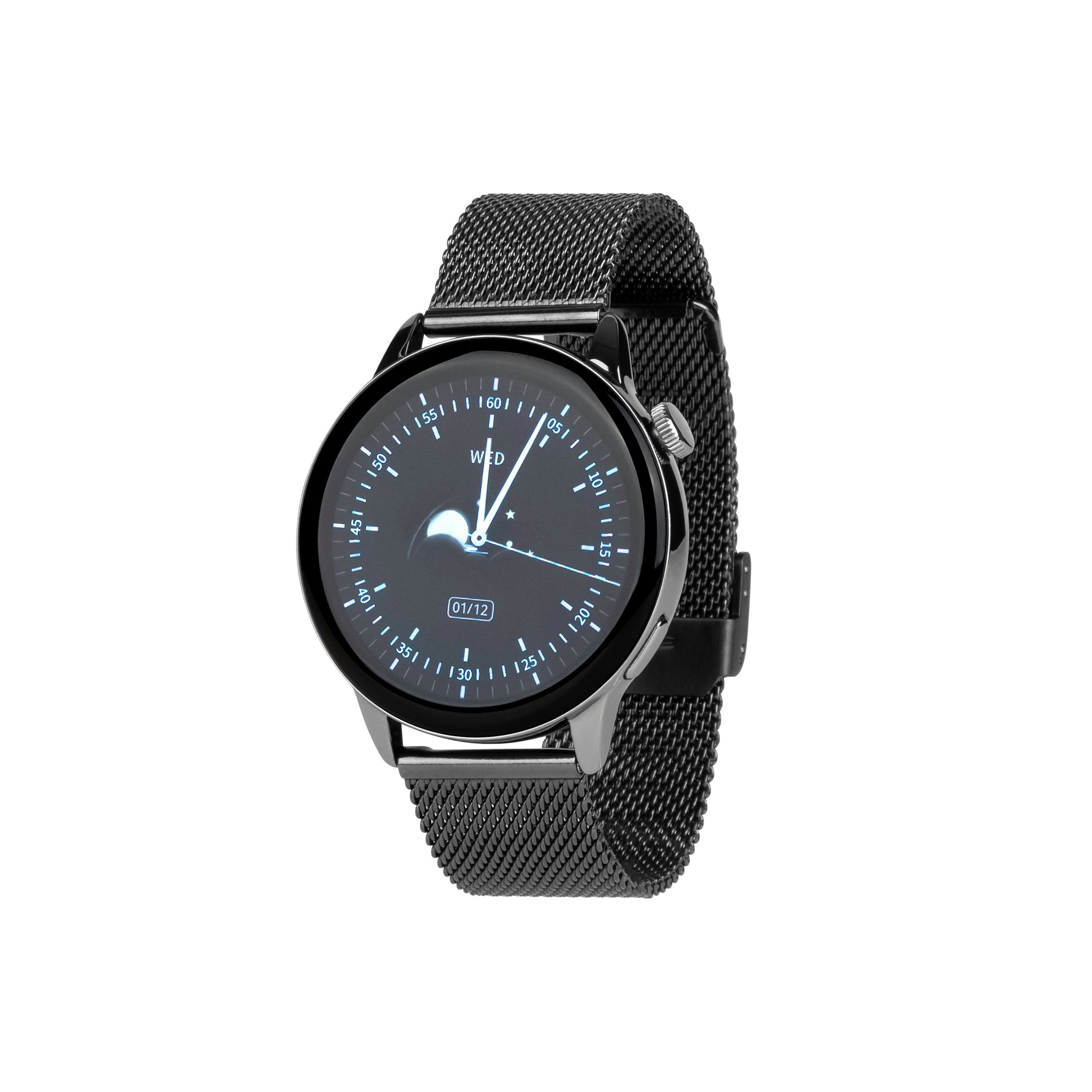 MAXCOM FW58 Vanad Pro Smartwatch Nero – AMOLED 1.3” con Chiamate Bluetooth e Monitoraggio Avanzato