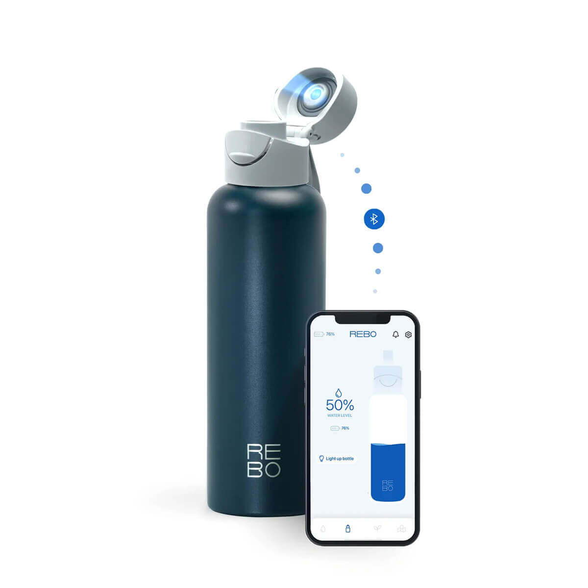 REBO Smart Bottle Ocean Blue